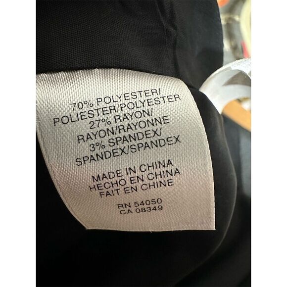 Anne Klein Womens Blazer  Size 14 Gray Stretch Business Suit Jacket - Picture 4 of 7